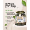 friandise lyophilisée foie de poulet epinard citrouille