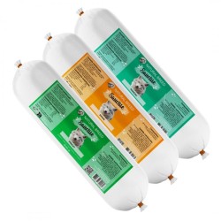 Saucisse fraîche longue conservation - Aliment complet chien