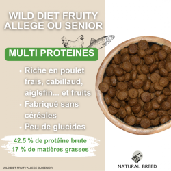 Wild Diet Fruity Senior - Light