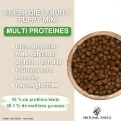 Wild Diet Fruity Puppy Mini (Chiot)