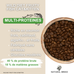 Wild Diet Fruity Fish Cat & Kitten