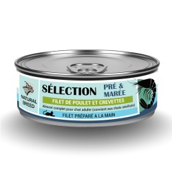 Sélection Poulet & Crevettes – Filets Pré & Marée | Natural Breed