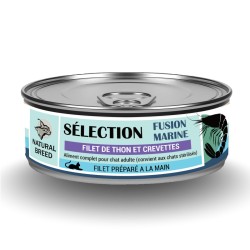Sélection Thon & Crevettes – Filets Fusion Marine | Natural Breed