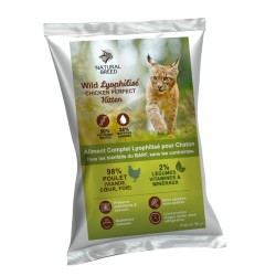 Wild Lyophilisé Chicken Kitten -  Lyophilisé Chaton, avec du Poulet frais, fabriqué sans céréales, peu de glucides