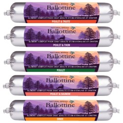 Pack Bi Nutrition personnalisé : Croquettes Care Diet Fruity 6kg + Ballottines Fraîches x48 — recettes au choix