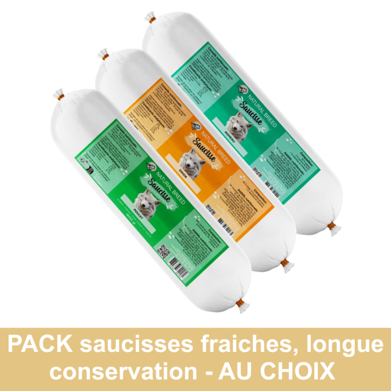 Pack sur-mesure - Saucisse fraîche longue conservation