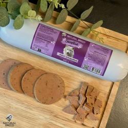 Chicken & Mackerel sausage - Complete dog food