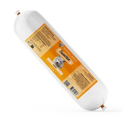 Pack Bi Nutrition chiot (petite race) : Croquettes Wild Diet Fruity 6kg + Saucisses Fraîches x24