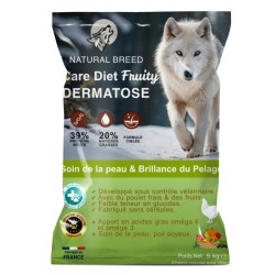 Croquettes chien peau sensible – Dermatose & pelage | Natural Breed