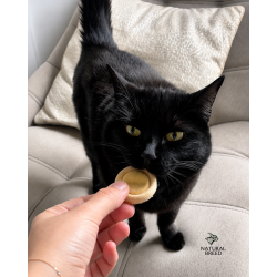 Biscuits lyophilisés pour chien et chat – Canard & Jaune d’œuf