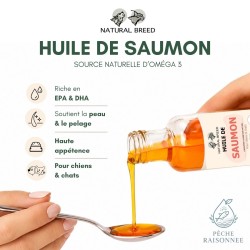 Salmon oil - Natural Topper - dog & cat