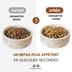 Freeze-dried topper - Quail egg - Dog&Cat