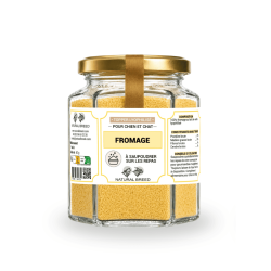 Topper Lyophilisé Fromage pour Chien et Chat | Natural Breed