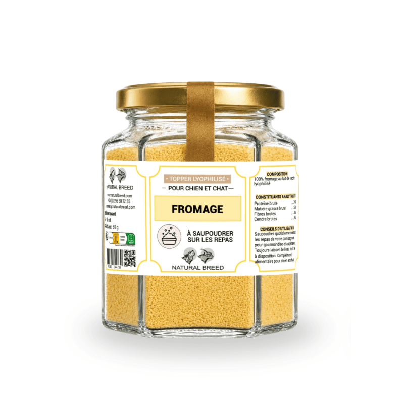 Freeze-dried topper - cheese - Dog&Cat