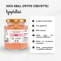 Freeze-dried topper - Krill - Dog&Cat