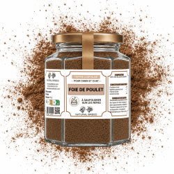 Topper Lyophilisé Foie de Poulet pour Chien et Chat | Natural Breed