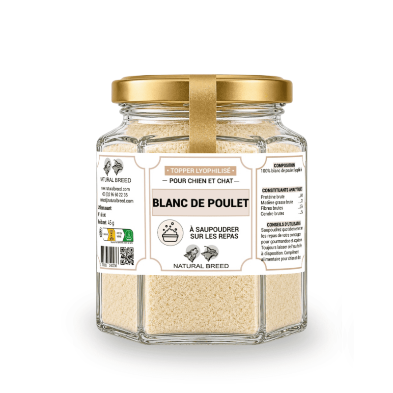 Freeze-dried topper - Chicken breast - Dog&Cat
