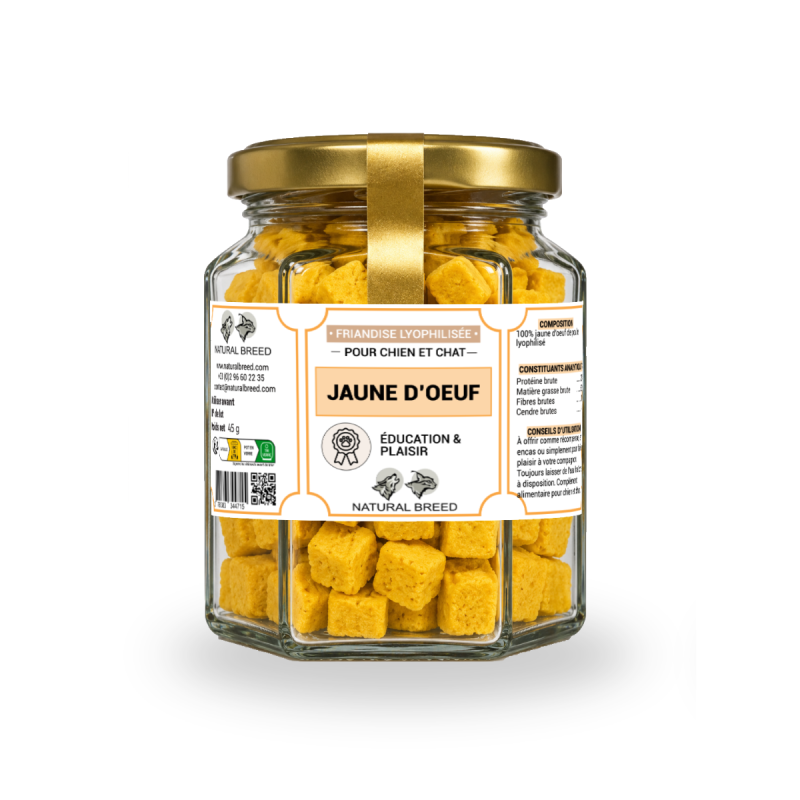 Freeze-dried treats - Egg yolk - Dog&Cat