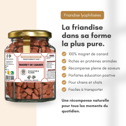 Freeze-dried treats - Duck breast