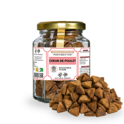 Freeze-dried treats - Chicken heart