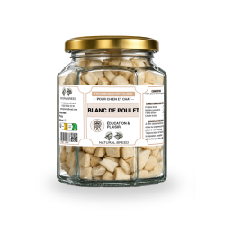Friandises lyophilisées au blanc de poulet pour chien et chat | Natural Breed