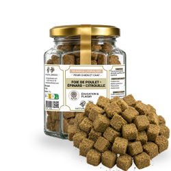 Freeze-dried treats - Chicken liver, spinach, pumpkin - Dog&Cat