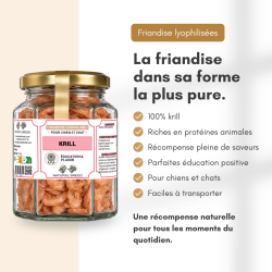 Freeze-dried treats - Krill - Dog&Cat