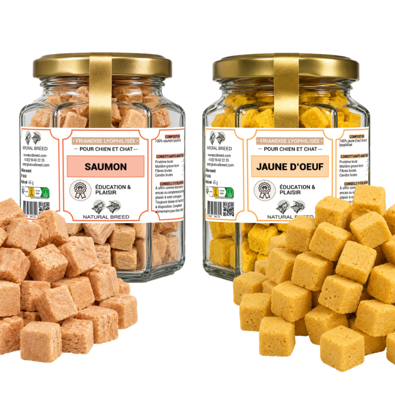 Duo Découverte - 2 friandises lyophilisées au choix