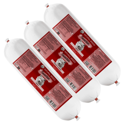 Pack 2 Beef sausages - Complete dog food