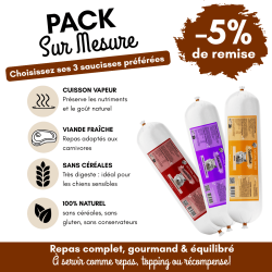 Pack sur-mesure - Saucisse fraîche longue conservation
